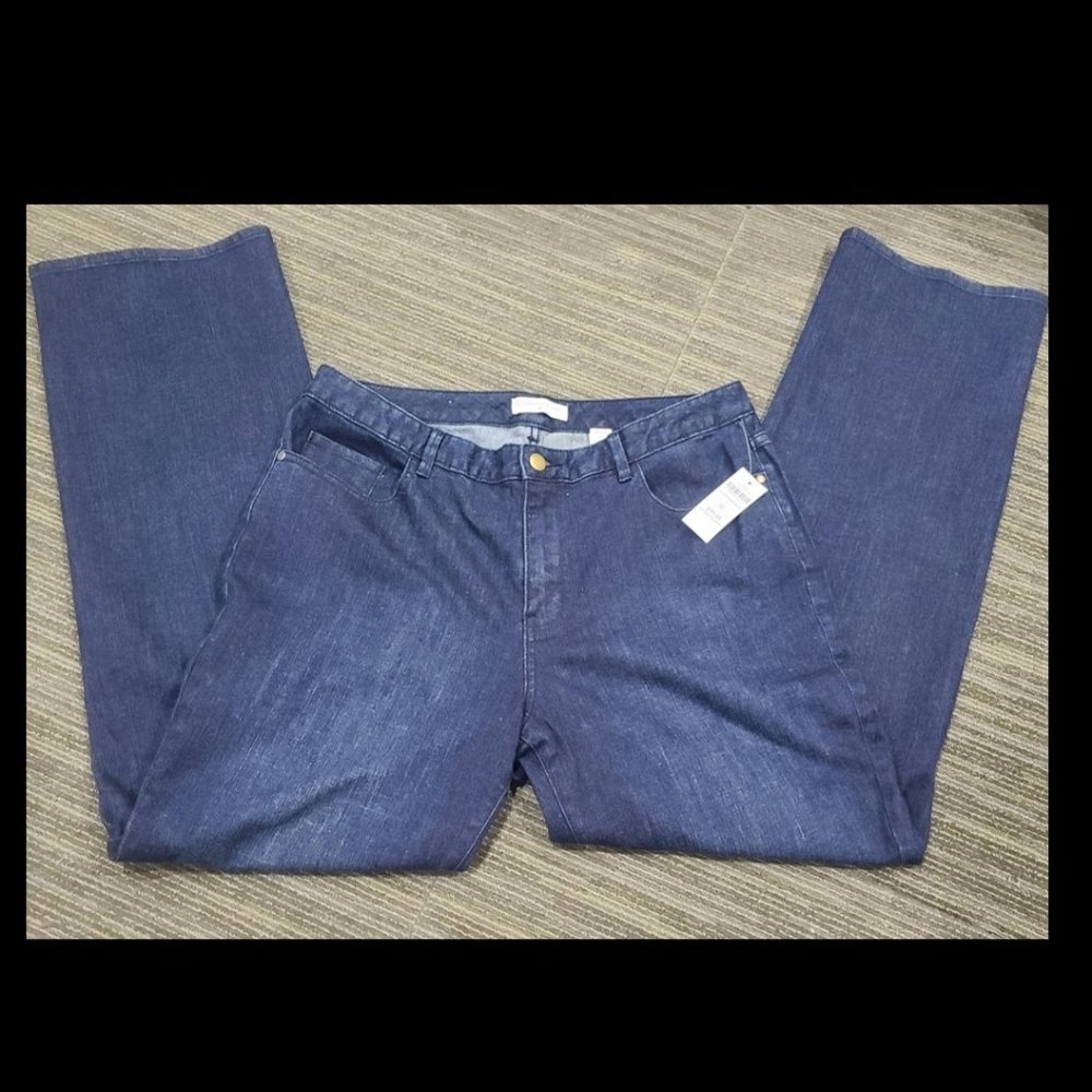 NWT Blue Jeans By Coldwater Creek Size 12